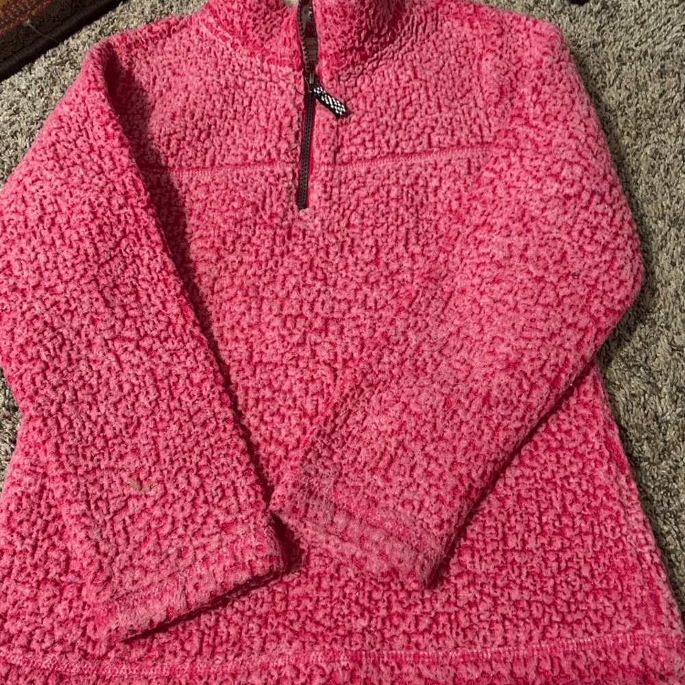 Girls pink fleece